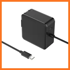 【新品】 ノートパソコン 充電器 type-c 65W PD対応 1.5mケーブル一体型 2ポート急速充電 GaN採用 ノートPC用ACアダプター PD3.0/PPS対応 65W USB-C ACアダプター タイプC機器及びUSB C ラップトップ/スマー 0