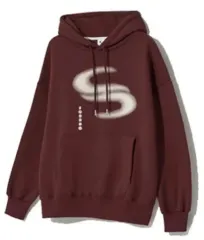 ライトブルーのバーガンディ WHO フーディー Tシャツ M