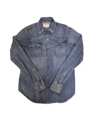 ポロラルフローレン ヴィンテージ ウェスタン デニム シャツ S