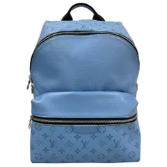 LOUIS VUITTON ルイ・ヴィトン M30747 タイガラマ ディスカバリー バックパック PM ブルー系 正規品 / 40800