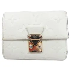 【極美品】ルイヴィトンアンプラント メティス コンパクト 三つ折り財布　ホワイト 現行 極美品 ルイヴィトン アンプラント メティス 三つ折り財布 白