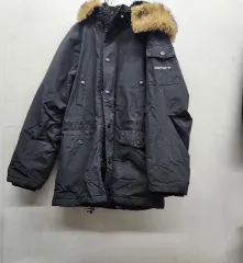 カーハート WIP アンカレッジ フードファー パーカ XS (M L)