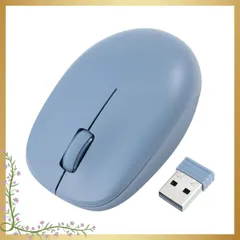 Digio2 ワイヤレスマウス 静音 3ボタン BlueLED ブルー Z1135 1