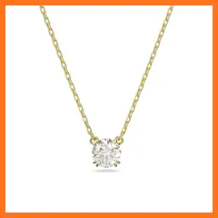 【新品】 【公式】【スワロフスキー】Stilla ペンダント, ラウンドカット, ホワイト, ゴールドトーン・プレーティング 0