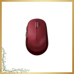 M-DY13DBRD(レッド) 5ボタンBlueLED無線マウス 1