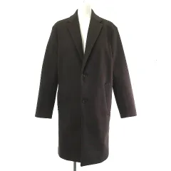 ザラ ZARA チェスターコート ロングコート ブラウン 茶 S