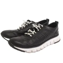 コールハーン COLE HAAN ZEROGRAND スニーカー ローカット 黒 ブラック 27.5cm位 靴