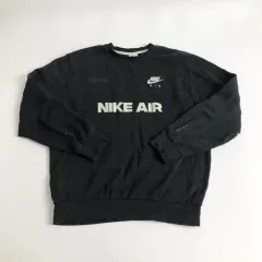ナイキ エア ブラック スウェット Tシャツ L