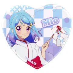 【中古】バッジ・ピンズ 湊みお 「オールアイカツ! ミュージアム トレーディングハート缶バッジ」