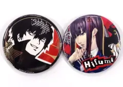 【中古】バッジ・ピンズ 東郷一二三 メタル風缶バッチ2個セット 「楽天コレクション ペルソナ5 ザ・ロイヤル」 D-22賞