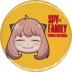 [Used] Badge/Pin: Anya Forger (Close-up) "SPY×FAMILY×TOWER RECORDS Trading Can Badge"