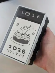 (シンプルビニール開封) 2026 浪漫収集日歴 ヴィンテージ カレンダー パン ウィズダムハウス