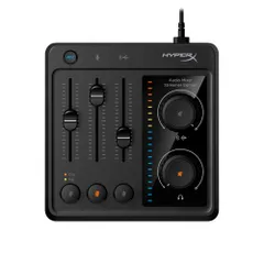 HyperX Audio Mixer オーディオインターフェイス 音声入力3チャンネル USB接続 配信 ストリーマー 73C12AA 