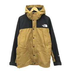【中古】THE NORTH FACE Mountain Light Jacket サイズL ベージュ NP11834 ノースフェイス[91]