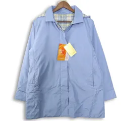 未使用★ Provador プロバドール ウォーマル 中綿★ 裏地チェック フーディー ジップ コート Sz.LL レディース 大きい