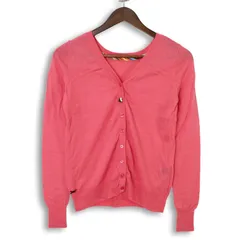 Paul Smith Black Label ポールスミス ブラックレーベル ウール100％★ ハートボタン ニット カーディガン Sz.M　レディース