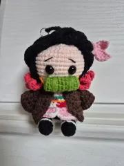 鬼滅の刃 禰豆子 ぬいぐるみ キーホルダー