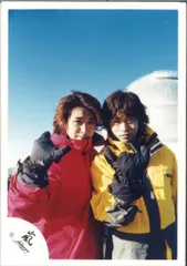 嵐 00年 カレンダー撮影ハワイ 櫻井翔/大野智 公式写真 *1枚