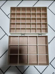 リング、イヤリング、ブレスレット、ネックレスなどアクセサリー収納ボックス