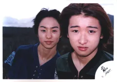嵐 99年 デビューハワイ 櫻井翔/大野智 公式写真 *1枚