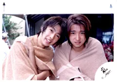 嵐 99年 デビューハワイ 相葉雅紀/大野智 公式写真 *1枚