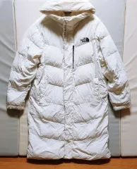 XXL THE NORTH FACE ザノースフェイス ONBall ダウンジャケット ロング丈 アウター 白1412