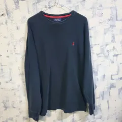 POLO RALPH LAUREN メンズ ワッフル長袖Tシャツ XL