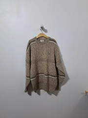 ヴィンテージ LACOSTE メンズ カシミア ニット 105