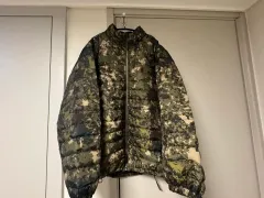 デジタル軍服 マウンテンパーカー ミリタリー ダウン