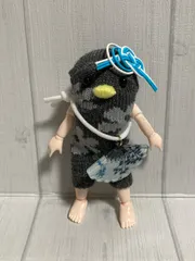 お正月ミニ・トリ人 ※セリアドール7cm ぬいぐるみ　ハンドメイド　セリアドール　ソックアニマル