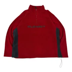 00s OLD NAVY オールドネイビー フリース 赤 古着 オーバーサイズ XXL テック系