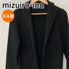 mizuiro-ind ミズイロインド アウター ジャケット テーラードジャケット ブラック 日本製 レディース 【CT2437】