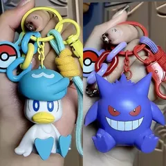 海外限定❣️「2個セット」ポケモン クワッス ペアセット キーホルダー ストラップ