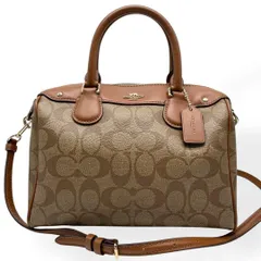 極美品　COACH F58312 2WAY ミニボストン ショルダーバッグ