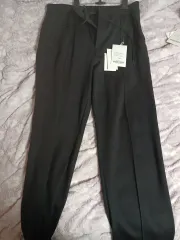 TIME HOMME 2025 ウール レーヨン ブレンド リラックスフィット シャーリングパンツ88 (35)