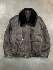 90s Wrangler(ラングラー) シープスキン A2 ブルゾン ジャケット