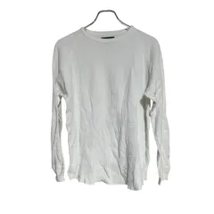 C414 BEAMS ビームス シャツ 長袖 ロング シンプル 無地 カジュアル ホワイト 白系 メンズ M