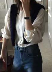 新品 オーバテイク ローグ タイ ブラウス テンセル スカーフブラウス