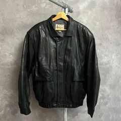 80s〜90s London Fog レザージャケット ブラック サイズ38R