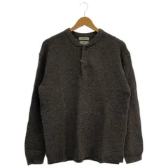 JOURNAL STANDARD relume (ジャーナルスタンダードレリューム) ★★ ③ 24080464301030 ハミルトン ニット ガーター ヘンリーネック メンズ ブラウン M