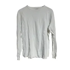 C414 BEAMS ビームス シャツ 長袖 ロング シンプル 無地 カジュアル ホワイト 白 メンズ M