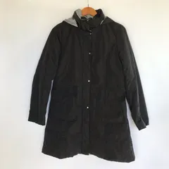 MADAM JOCONDE フード付きダウンコート レディース 40 ブラック 3062202512230021