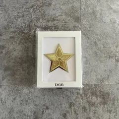 【未開封】Christian Dior ピンブローチ　星　スター　ゴールド　非売品