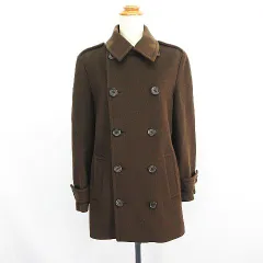 ラルフローレン RALPH LAUREN ピーコート Pコート アウター 長袖 エポーレット ウール混 カシミヤ混 13 ブラウン ※EKMのサムネイル
