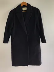 UNITED ARROWS  カシミヤ混 チェスターコート レディース 36 ネイビー 3062202512230027