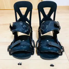 バートン BURTON カスタム CUSTOM イスト EST Mサイズ スノーボード ビンディング ブラック チャンネルボード THE CHANNEL