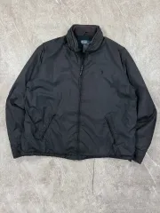 ポロラルフローレン ブラック ウィンドブレーカー ジャケット