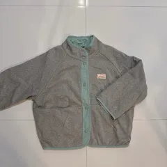 グレー フリース ジャケット XXL (1回 着用)