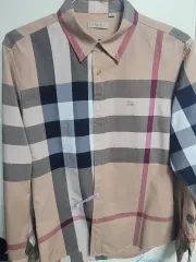 正規品) バーバリーブリット チェック シャツ XL