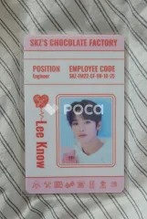 Stray Kids リノ スキズ 2ND #LoveSTAY SKZ’S CHOCOLATE FACTORY ポストカード & IDカード & プロフィールファイル セット